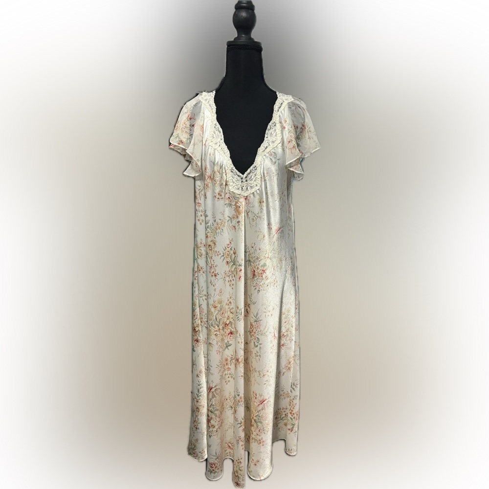 Valentino Intimo Floral Chemise